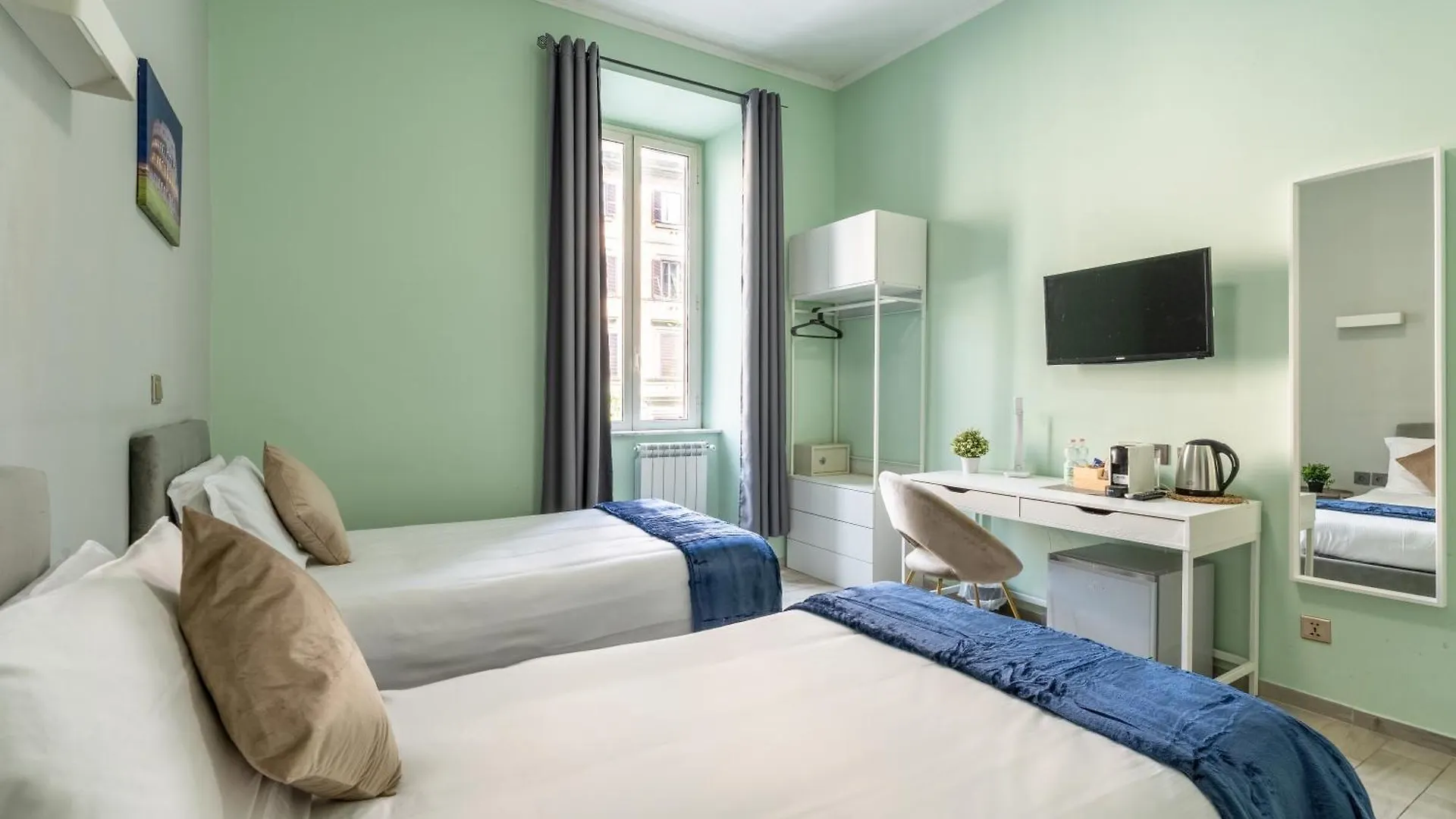 Leoni Di Giada Guesthouse - Close To Central Station Roma Alojamento de Acomodação e Pequeno-almoço